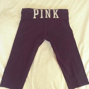 Pink Victorias Secret yoga pants